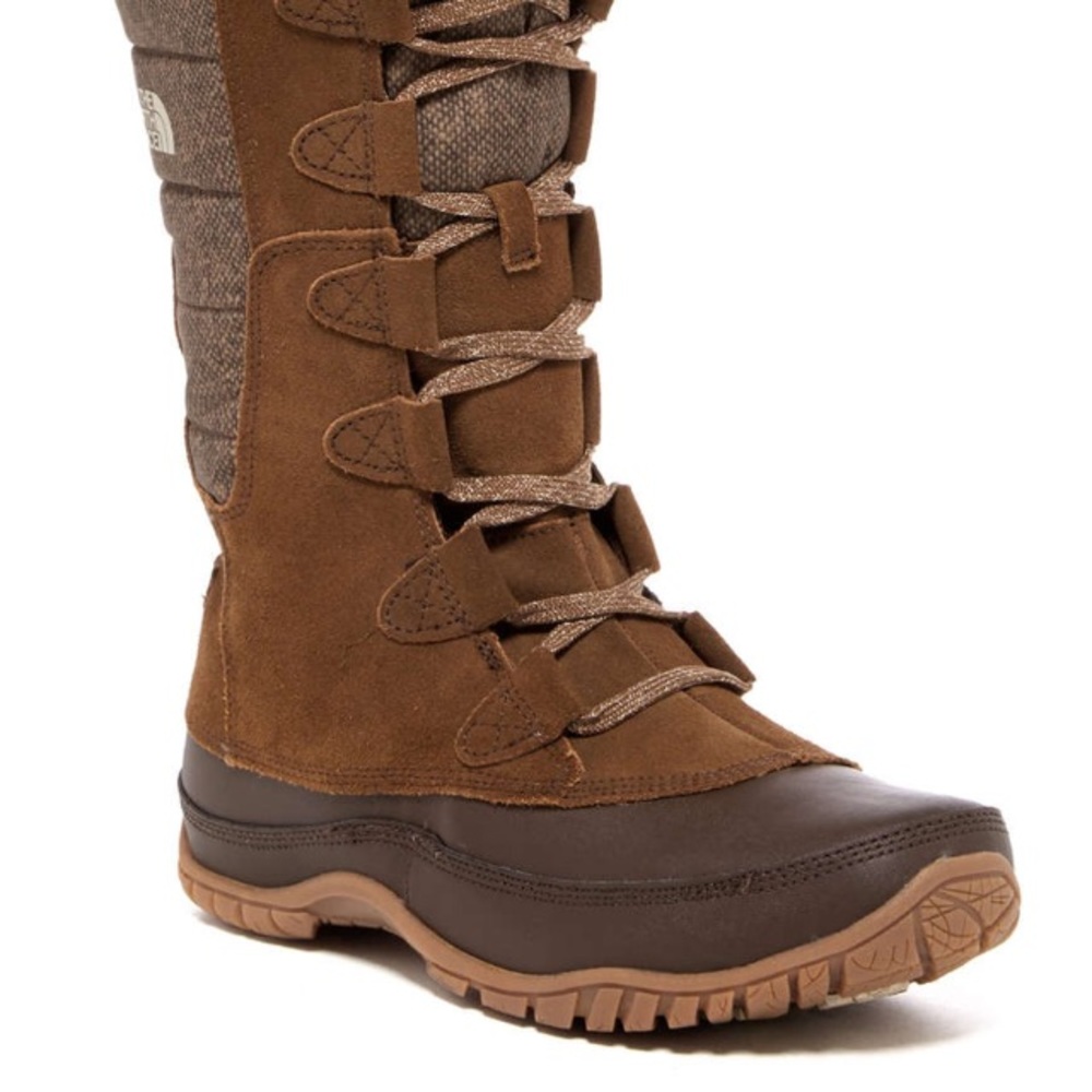North Face Nuptse Furna Waterproof Faux Fur Boot